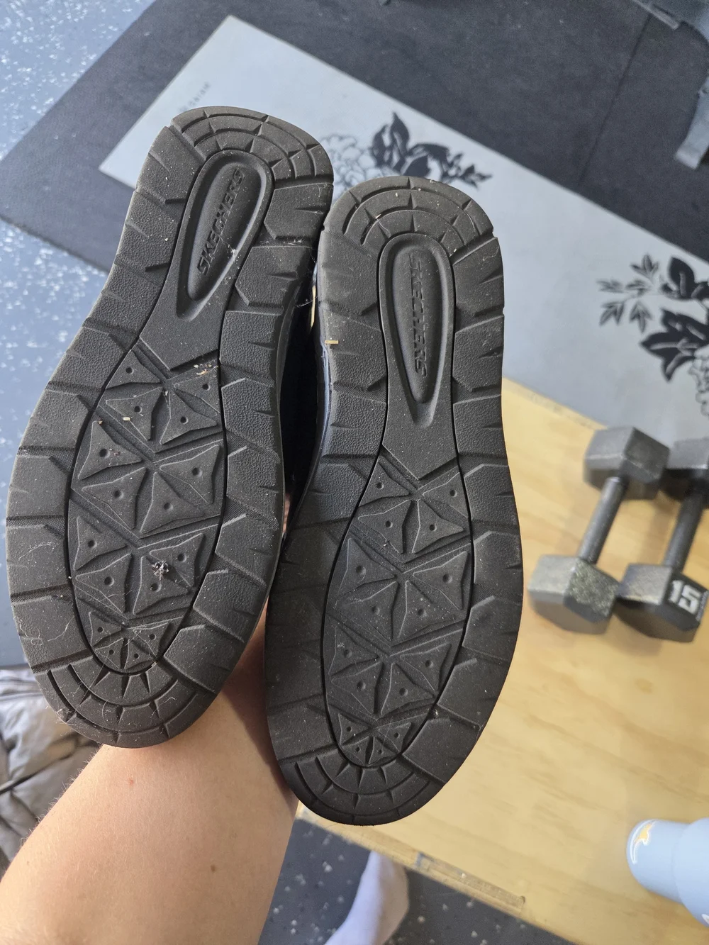 Men's Black Lace-Up Casual Shoes